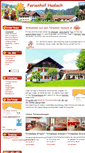 Mobile Screenshot of ferienhof-haslach.de